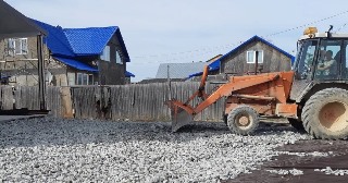 Отсыпка участка Соль-Илецк, цена от 211 р./куб.