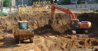 Котлован для дома Соль-Илецк, цена от 316 руб./м3.